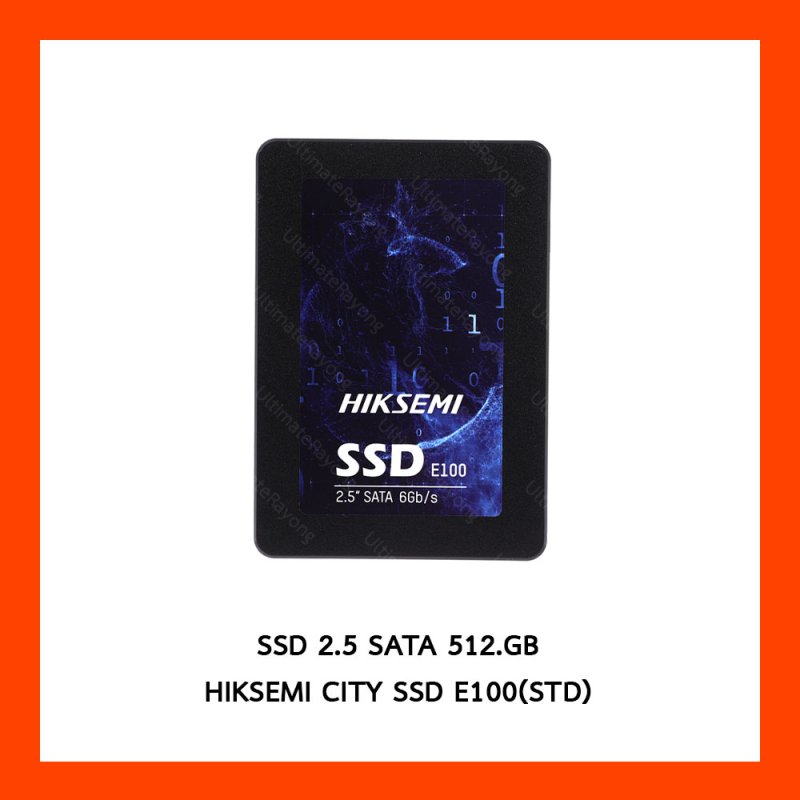 SSD 2.5 SATA 512.GB (3Y) HIKSEMI CITY SSD E100(STD)