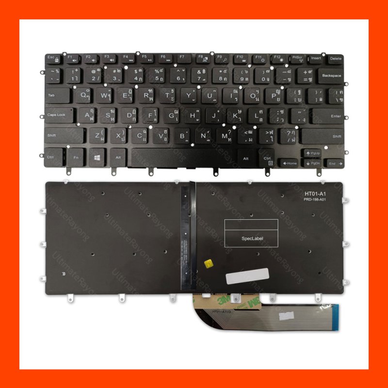 Keyboard Dell (led) 5530,15-9570,M5530,XPS15 TH