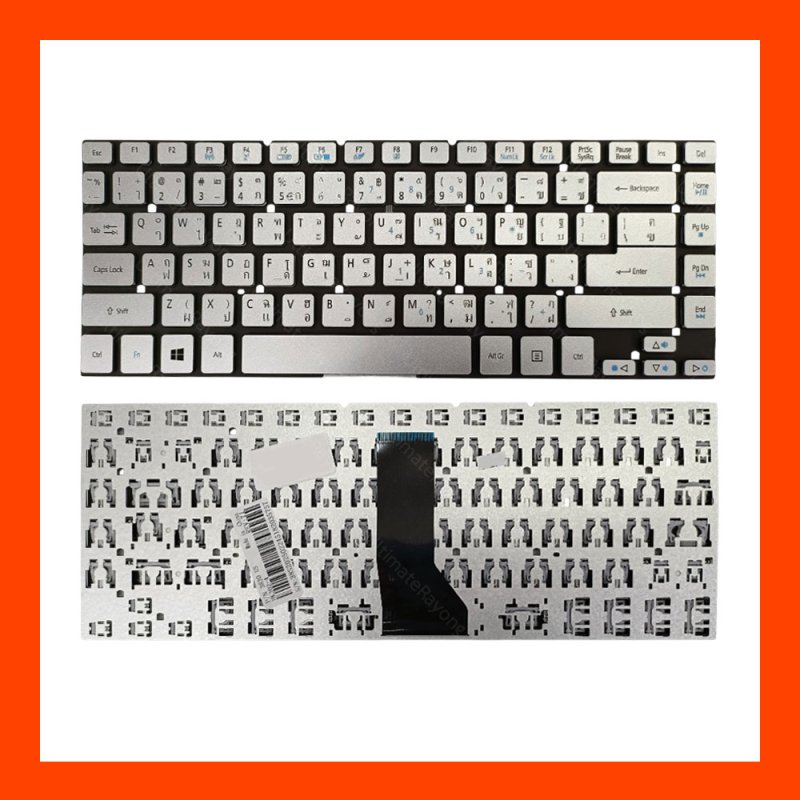 Keyboard Acer Aspire 4755 Silver TH