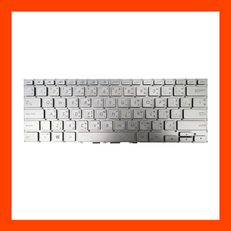 Keyboard Asus (LED)(silver) UM462D,UX462DA,ZenBookFlip14 TH