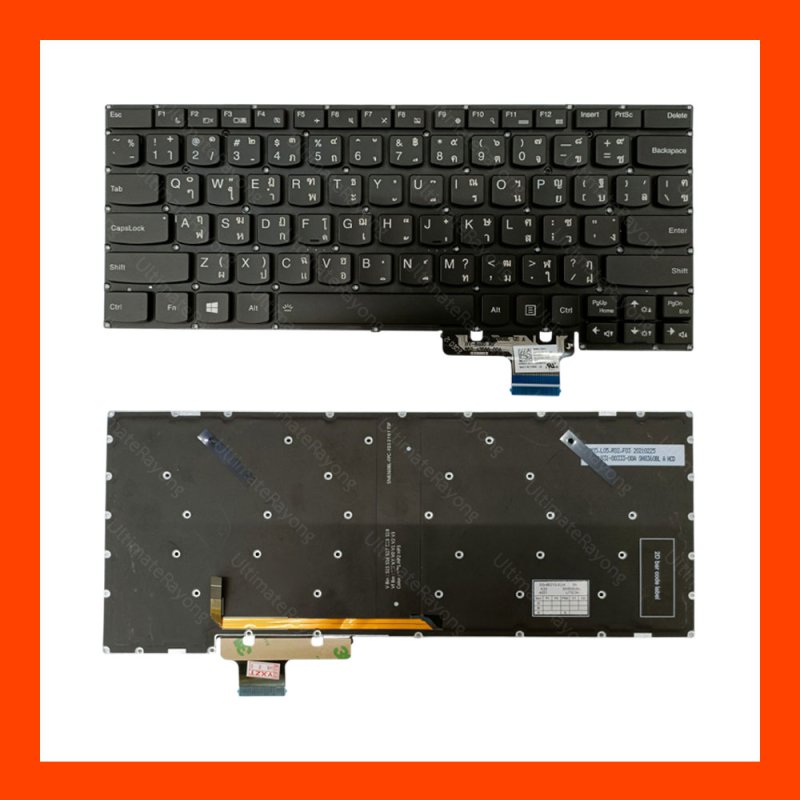 Keyboard Lenovo Ideapad V370 Black TH