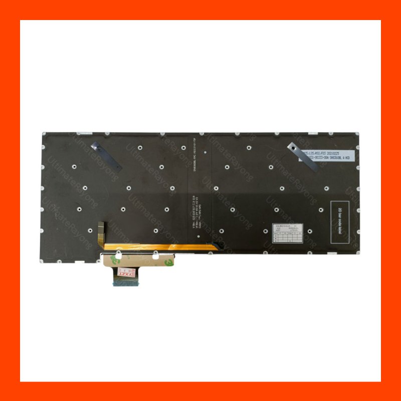 Keyboard Lenovo Ideapad V370 Black TH