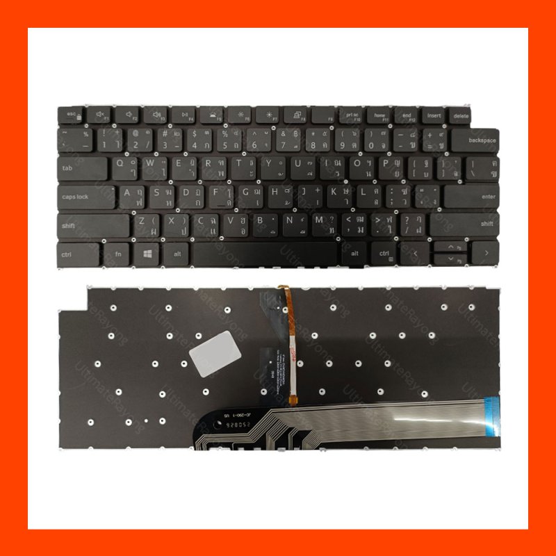 คีย์บอร์ด Keyboard Dell (LED)(black) 3420,5550,3425,5310,5320,5410,5415