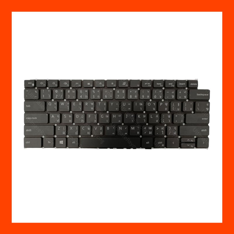 คีย์บอร์ด Keyboard Dell (LED)(black) 3420,5550,3425,5310,5320,5410,5415