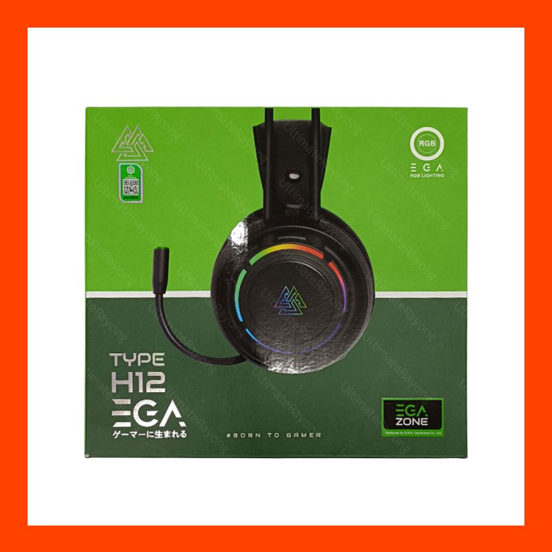 HEADSET (7.1) EGA TYPE-H12 (BLACK)