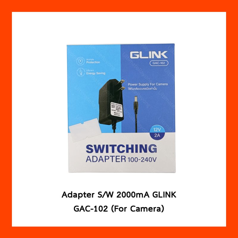 Adapter S/W 2000mA GLINK GAC-102 (For Camera)